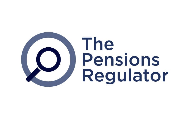 The Pensions Regulator (TPR) logo. Dark on a white background